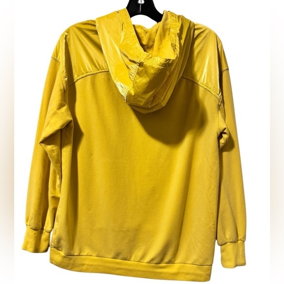 Athleta Girl x Simone Biles Yellow Pullover Hoodie Size XL 14 Sweatshirt - Picture 2 of 6
